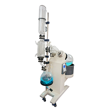 5l Evaporator Glass Vacuum Distillation Equipment Alcohol Distillation R1005