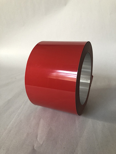 lacqured aluminum coil for vial seals, flip off caps