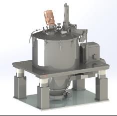 PLD plant bag-pulling scraper discharge centrifuge