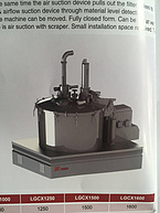 vertical scraper suction discharge series LGCX