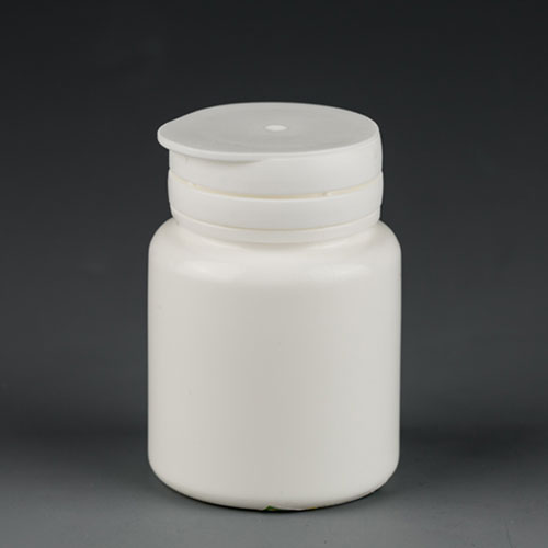 plastic bottle with desiccant cap