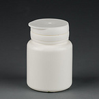 plastic bottle with desiccant cap