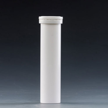 144mm effervescent tablets packaging empty vial plastic pharmaceutical effervescent tubes with desic