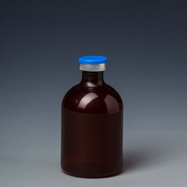 B11 100ml amber plastic vaccine bottle