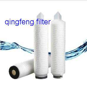 Microporous Hydrophobic PTFE Membrane Pleated Filter Cartridge for Pharmaceutical  