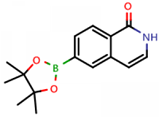 6-(4,4,5,5-tetramethyl-1,3,2-dioxaborolan-2-yl)isoquinolin-1(2H)-one