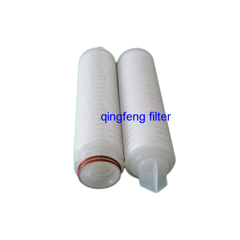 0.22/0.45 Micron Pes Pleated Filter Cartridge for Food Beverage Filtration  