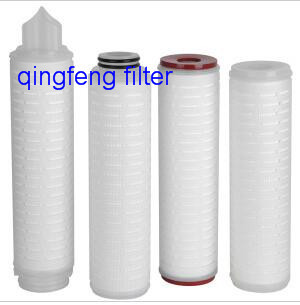 Microporous Hydrophobic PTFE Membrane Pleated Filter Cartridge for Pharmaceutical