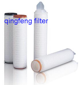 Microporous Hydrophobic PTFE Membrane Pleated Filter Cartridge for Pharmaceutical  
