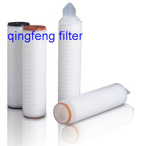 Microporous Hydrophobic PTFE Membrane Pleated Filter Cartridge for Pharmaceutical