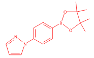 4-pyrazolyl-benzene boronic ester