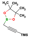 1-triMethylsilylpropynl boronic ester