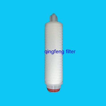 0.22/0.45 Micron Pes Pleated Filter Cartridge for Food Beverage Filtration