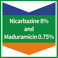 Nicarbazine 8% and Maduramicin 0.75%