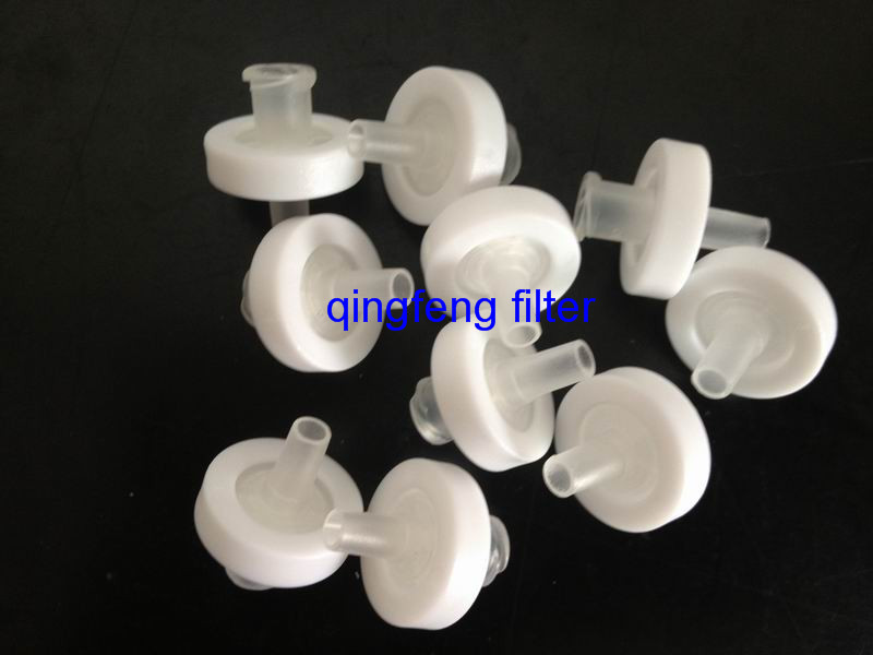 25mm Nylon Membrane Syringe Filter for Lab Use  