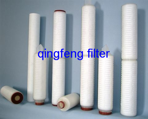 Glass Fiber Pleated Filter Cartridge for Process Filtration  
