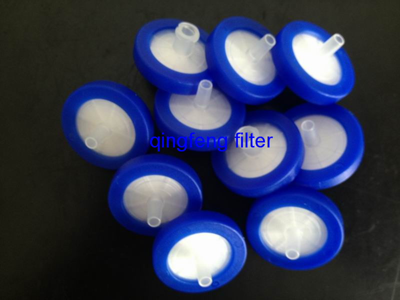 25mm Nylon Membrane Syringe Filter for Lab Use  