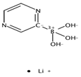 Lithium (pyrazin-2-yl)trihydroxyborate