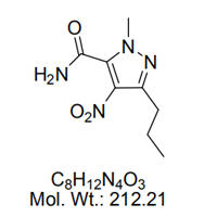 2-methyl-4-nitro-5-pro-pylpyrazole-3-carboxamide