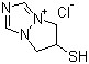 6,7-Dihydro-6-mercapto-5H-pyrazolo[1,2-a][1,2,4]- triazolium chloride