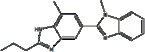 2-n-Propyl-4-methyl-6-(1-methylbenzimidazole-2-yl)- benzimidazole