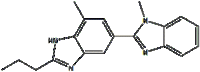 2-n-Propyl-4-methyl-6-(1-methylbenzimidazole-2-yl)- benzimidazole