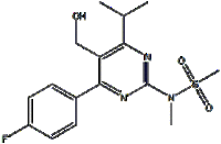 4-(4-Fluorophenyl)-6-isopropyl-2-[(N-methyl-n- methylsulfonyl)amino]pyrimidine-5-yl-methanol (Z7)