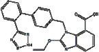 2-Ethoxy-3-[[4-[2-(1H-tetrazol-5-yl)phenyl]phenyl]methyl]-3H- benzoimidazole-4-carboxylic acid (Cand