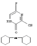 6-Fluoro-3-hydroxypyrazine-2-carbonitrile    dicyclohexylamine salt