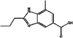 4-Methyl-2-n-propyl-1H-benzimidazole-6-carboxylic acid