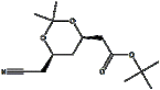 (4R,6R)-tert-Butyl-6-cyanomethyl-2,2-dimethyl-1,3- dioxane-4-acetate (A8)