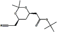 (4R,6R)-tert-Butyl-6-cyanomethyl-2,2-dimethyl-1,3- dioxane-4-acetate (A8)