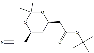 (4R,6R)-tert-Butyl-6-cyanomethyl-2,2-dimethyl-1,3- dioxane-4-acetate (A8)