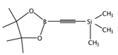 4,4,5,5-tetramethyl-2-[2-(trimethylsilyl)ethynyl]-1,3,2-Dioxaborolane