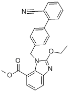 Methyl 1-[(2'-cyanobiphenyl-4-yl)methyl]-2-ethoxy-1H- benzimidazole-7-carboxylate ( Methyl C6)