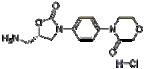 4-[4-[(5S)-5-(Aminomethyl)-2-oxo-3-oxazolidinyl]phenyl]- 3-morpholinone hydrochloride