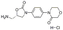 4-[4-[(5S)-5-(Aminomethyl)-2-oxo-3-oxazolidinyl]phenyl]- 3-morpholinone hydrochloride