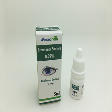 Bromfenac Sodium Eye Drops  0.07% - 3ml，0.09% - 1.7ml, 2.5ml, 5ml，0.1% - 5ml