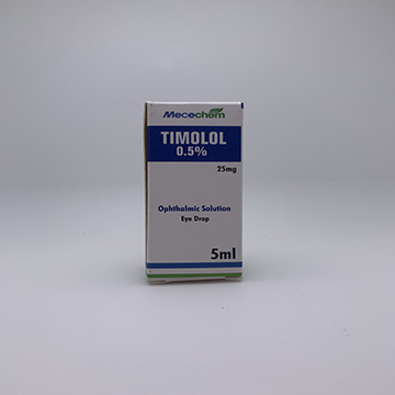 Timolol Maleate Eye Drops 0.5%, 5ml