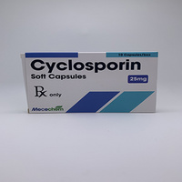 Cyclosporin Soft Capsules   10mg, 25mg, 50mg
