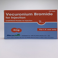 Vecuronium Bromide for Injection 4mg, 10mg, 20mg