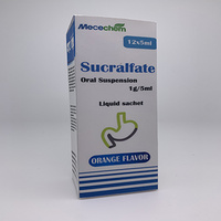 Sucralfate Oral Suspension 0.1g/ml ─10ml, 200ml;  0.2g/ml 5 ml, 120ml, 200ml.