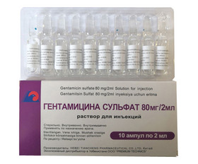 GENTAMYCIN SULFATE INJECTION