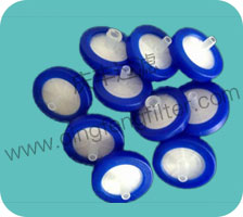 0.45um Hydrophobic syringe filter for medical usage  