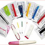 Measles virus antibody test strip