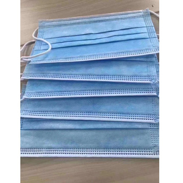 Manufacturer 3ply disposable face mask melt-blown fabric protective face mask for personal care