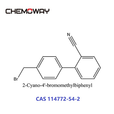 2-Cyano-4'-bromomethylbiphenyl（114772-54-2）