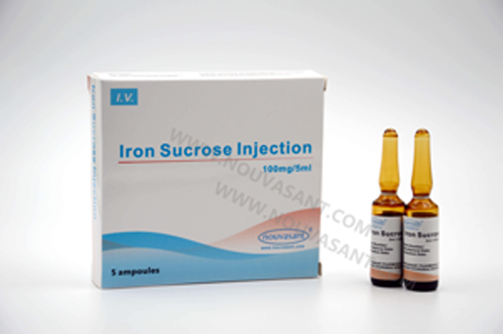 Iron Sucrose Injection 100mg/5ml | Nouvasant Pharmhealth Ltd.