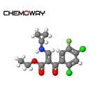 ETHYL 3-(CYCLOPROPYLAMINO)-2-(2,4-DICHLORO-5-FLUOROBENZOYL)ACRYLATE