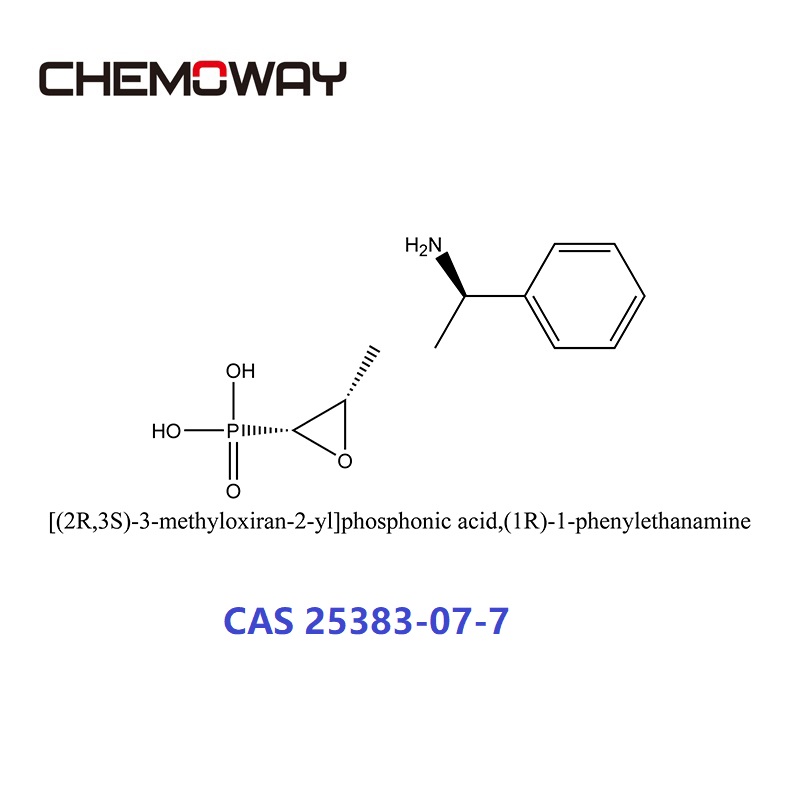 Fosfomycin Phenythylamine(25383-07-7) [(2R,3S)-3-methyloxiran-2-yl]phosphonic acid,(1R)-1-phenyletha